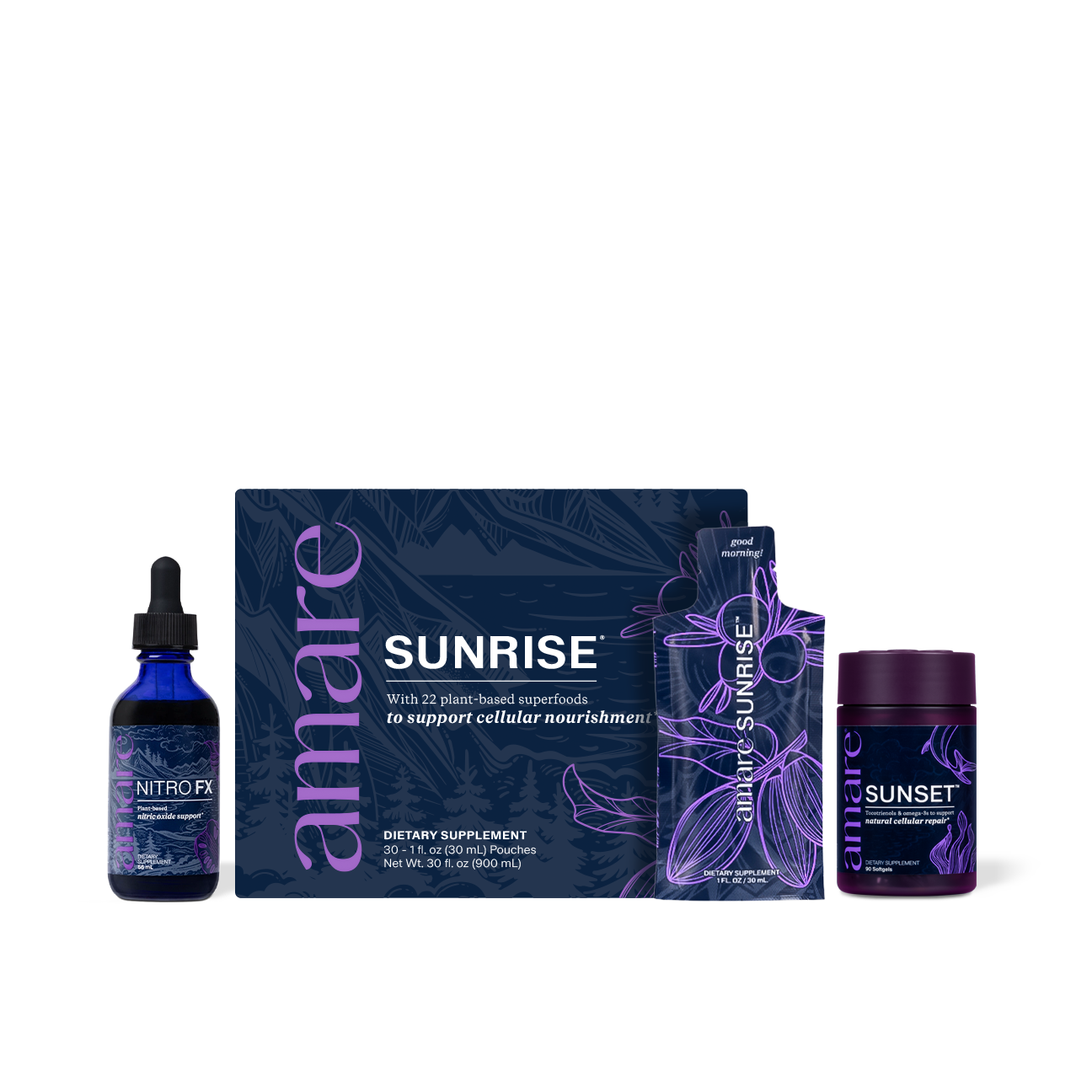 Amare Triangle of Health Pack (Nitro FX)